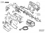 Bosch 0 601 933 580 Gbm 12 Ves-3 Batt-Oper Drill 12 V / Eu Spare Parts